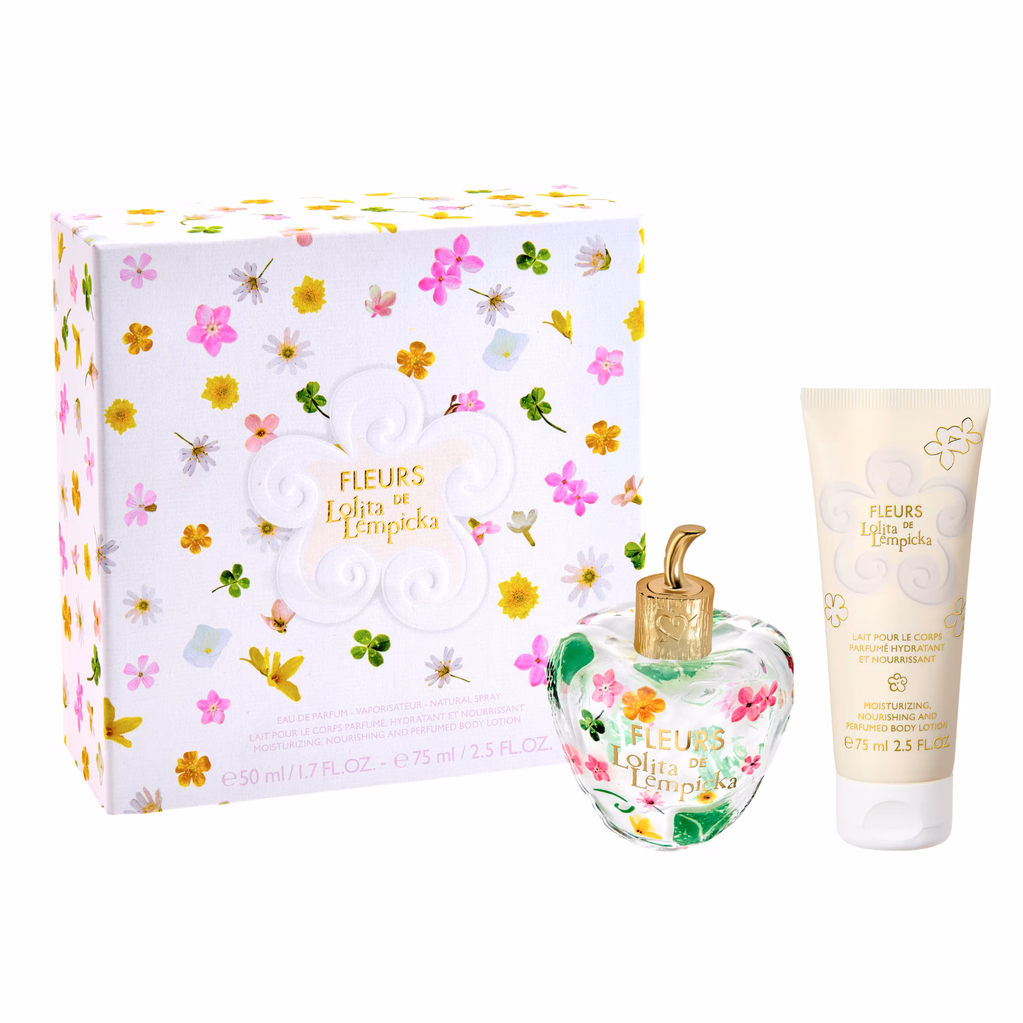 FLEURSCoffret - eau de parfum et son lait corps parfumé