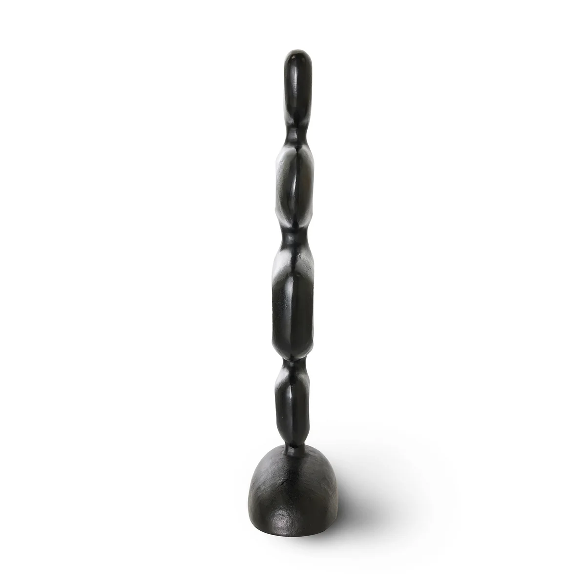 HKliving - Aluminium Skulptur, heavy black