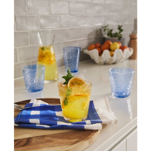 Royal Doulton Pacific 10th Anniversary Tumbler 350ml Set of 4 Blue