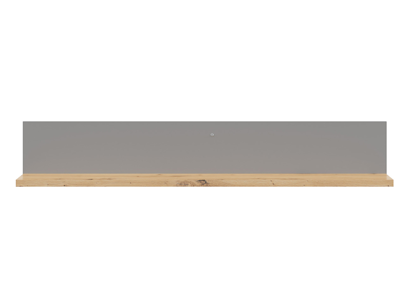 Półka ścienna Hygge 120 cm szara