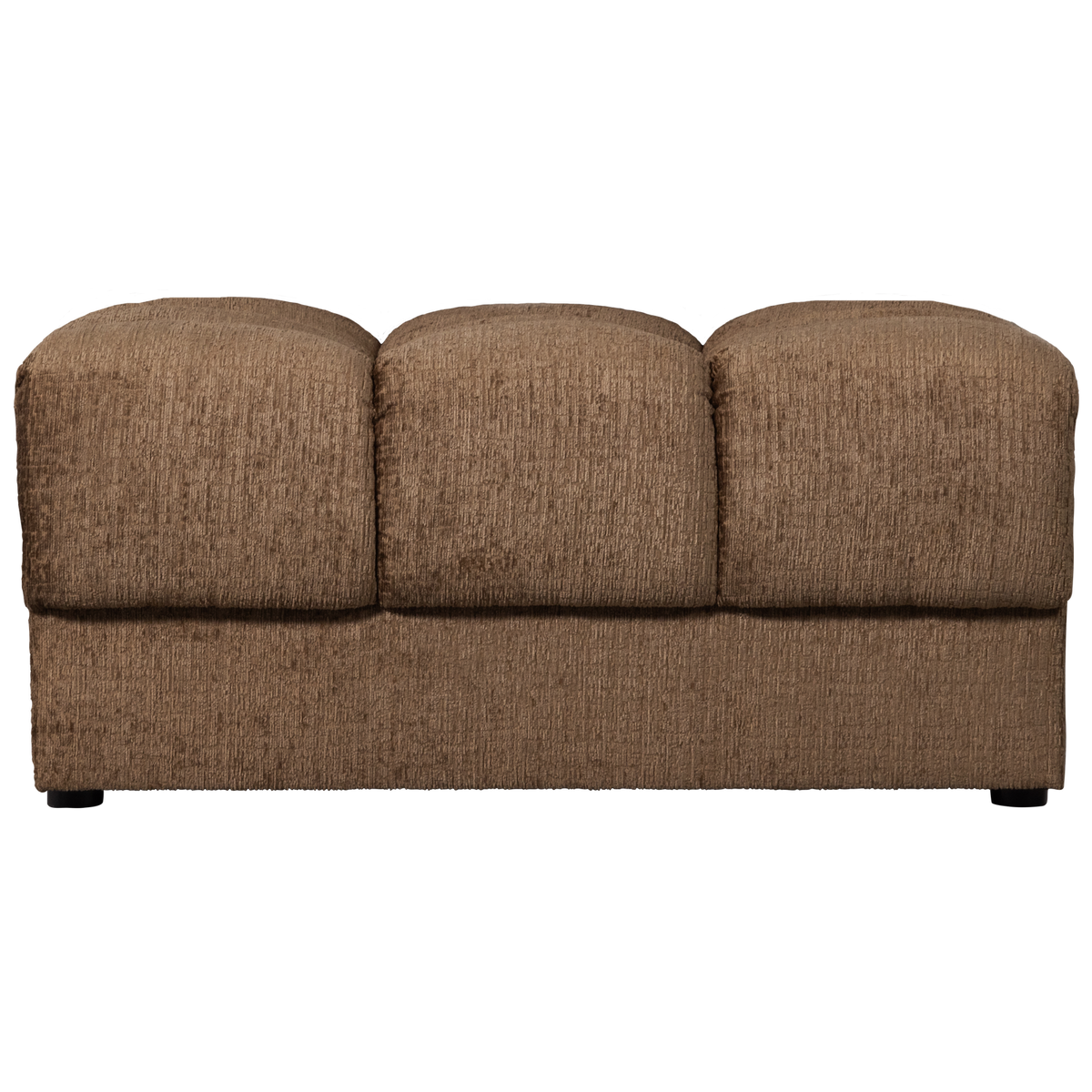 WOOOD hocker Second Date - Structure Velvet - Brass - 42x82x61