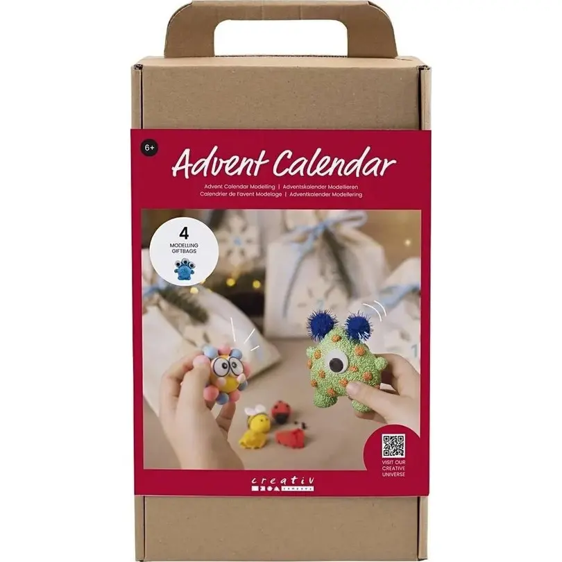 Bastelset 4er-Set Adventskalender