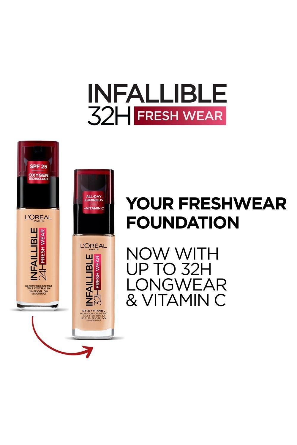 L'Oréal Paris Infaillible 32H Fresh Wear Foundation