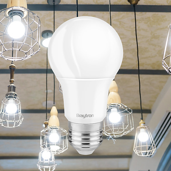 Le lot de 10 ampoules LED A60 9W (Eq. 60W) E27 3000K