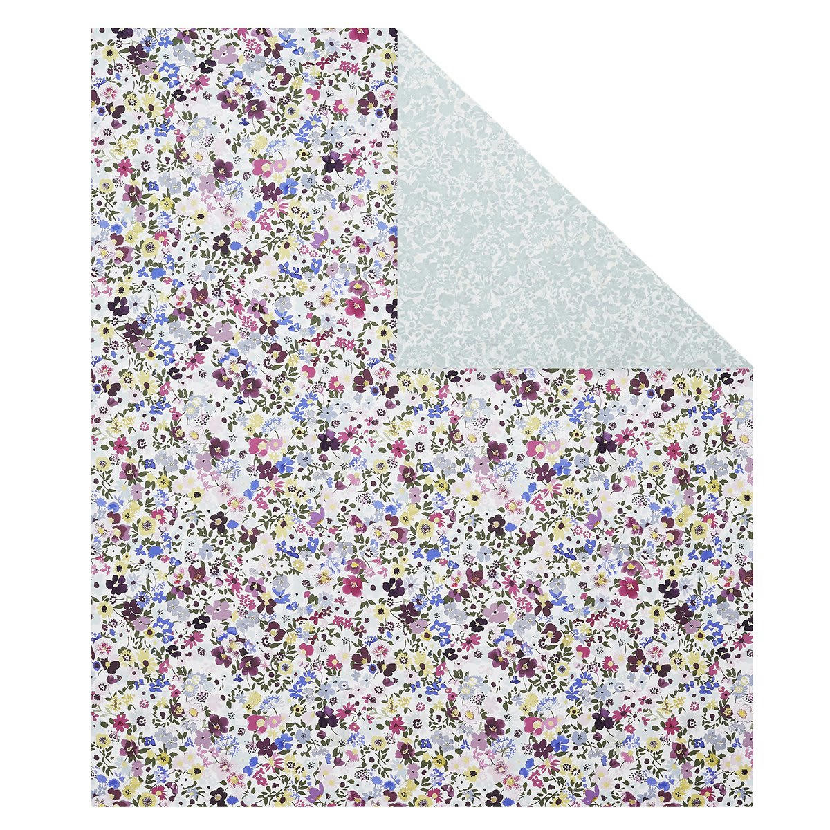 PARESSE - Housse de couette percale rose clair 140x200 cm