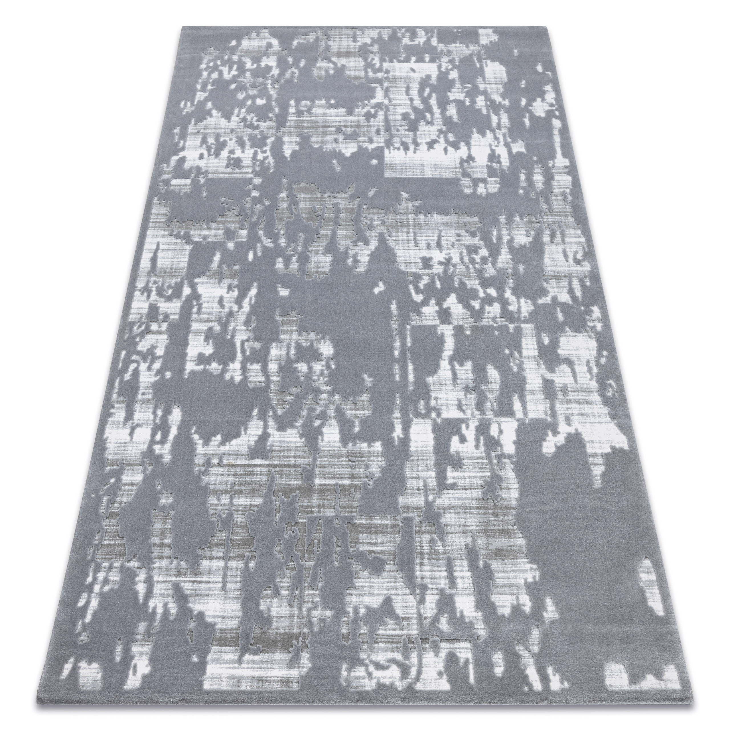 Dywan AKRYL USKUP Beton 9486 szary 80x300 cm