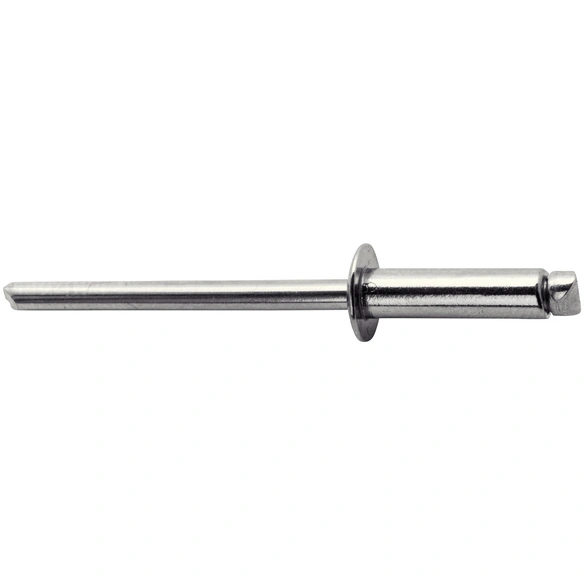Blindniete, Ø 4,8 x 18 mm, Stahl, 50 Stk., inkl. passender Bohrer