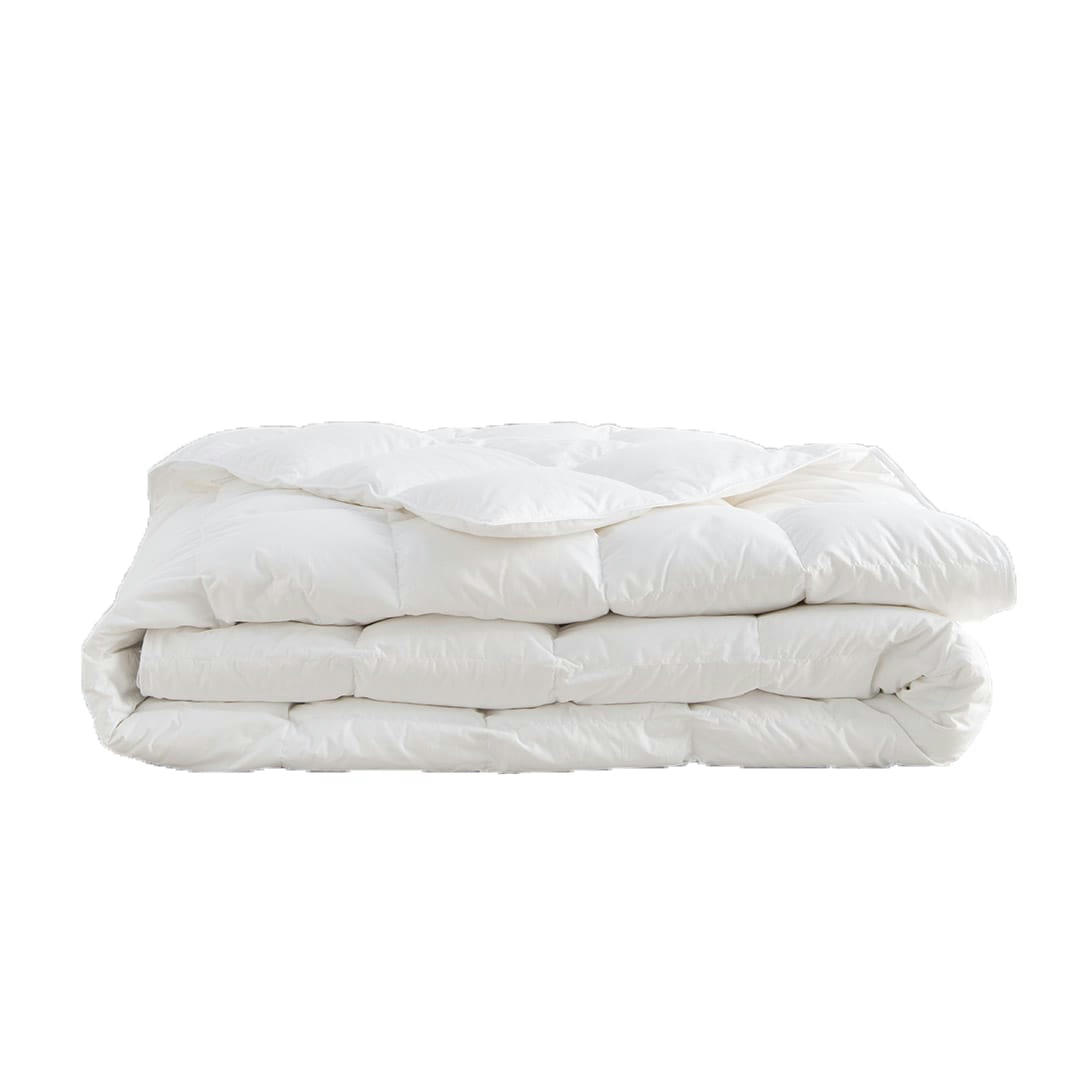 - Couette Exception 100% duvet oie blanche Extra légère 240x260 cm - Dro