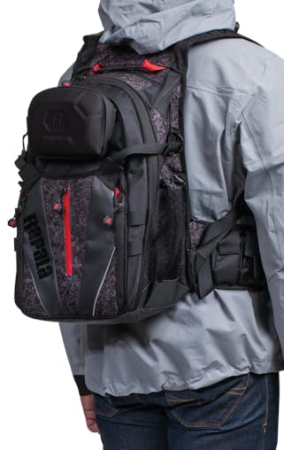 25 Litre Rapala Urban Fishing Back Pack with Detachable Hip Belt Pack