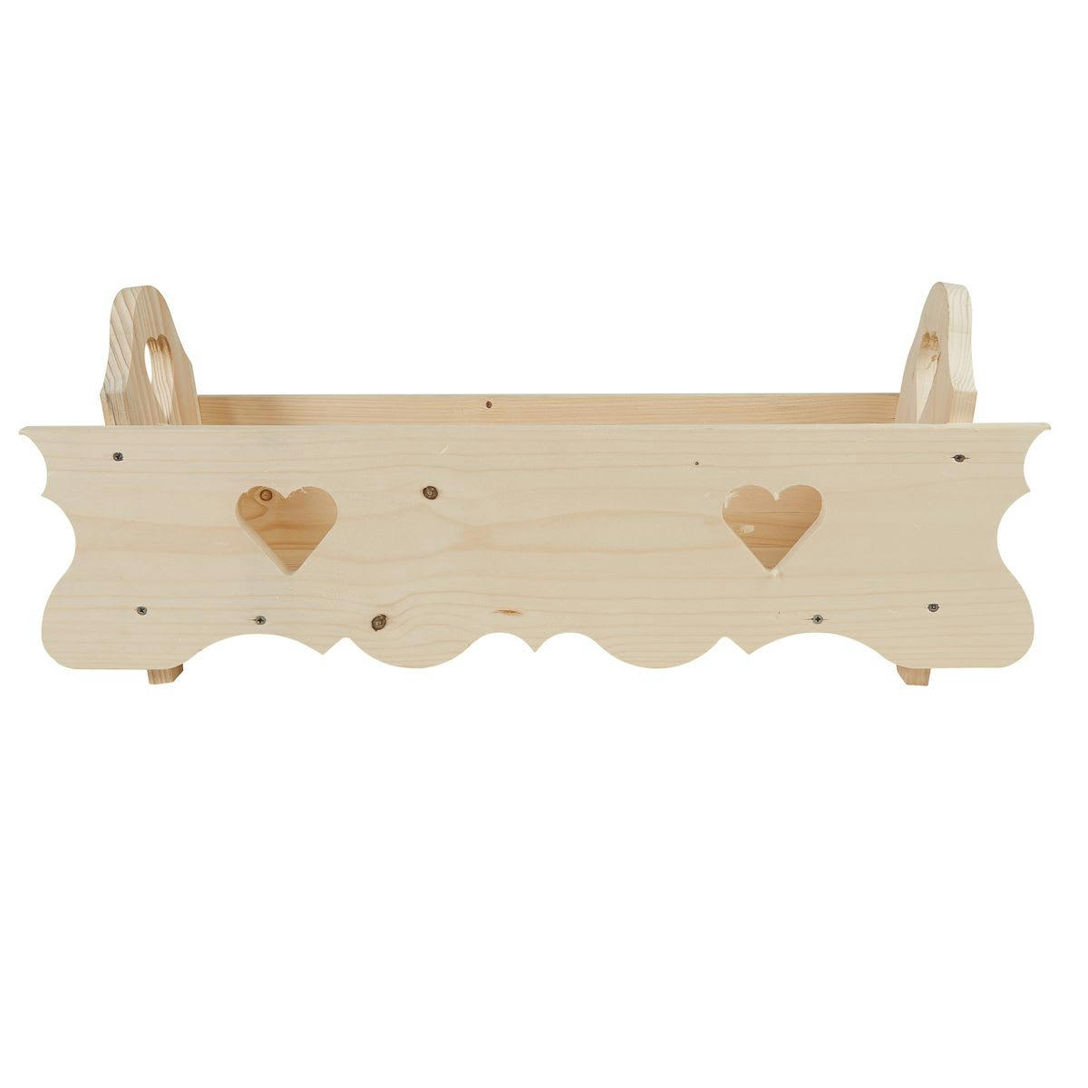 RUSTIQUE - Jardinière cache-pot en bois 80 cm