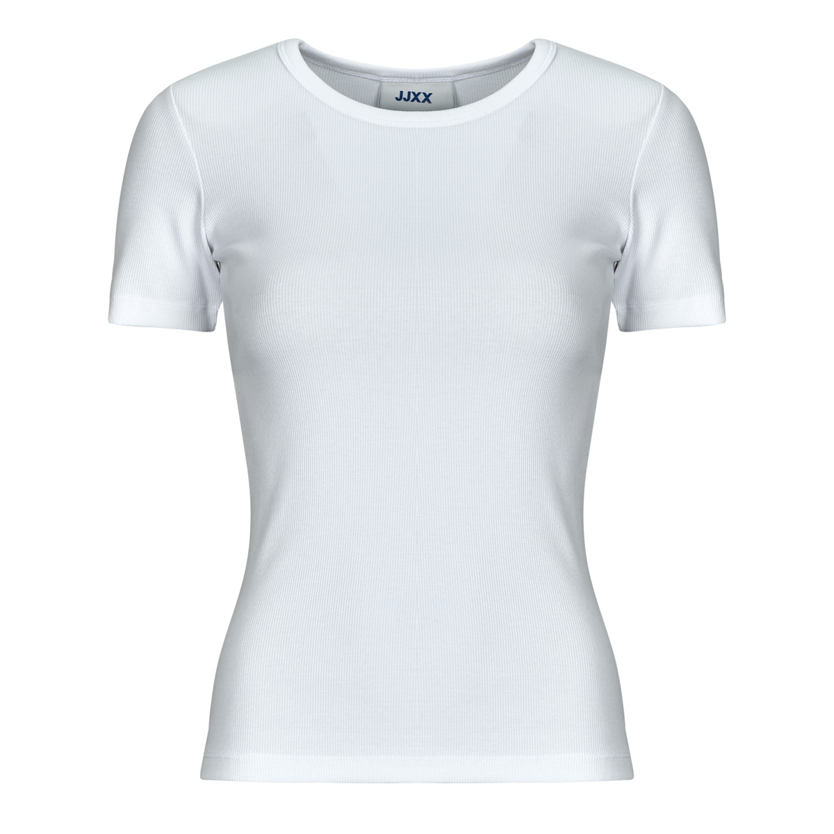 JJXX - JXFRANKIE STR SS RIB TEE - White