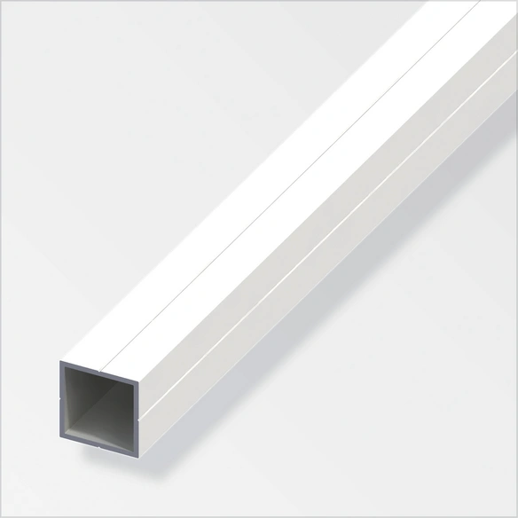 Quadratrohr, BxL: 2,35 x 250 cm, Aluminium
