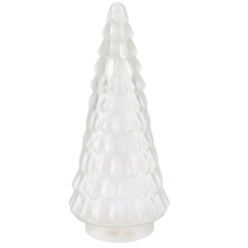 Sapin décoratif lumineux LED Ø10,5xH25cm