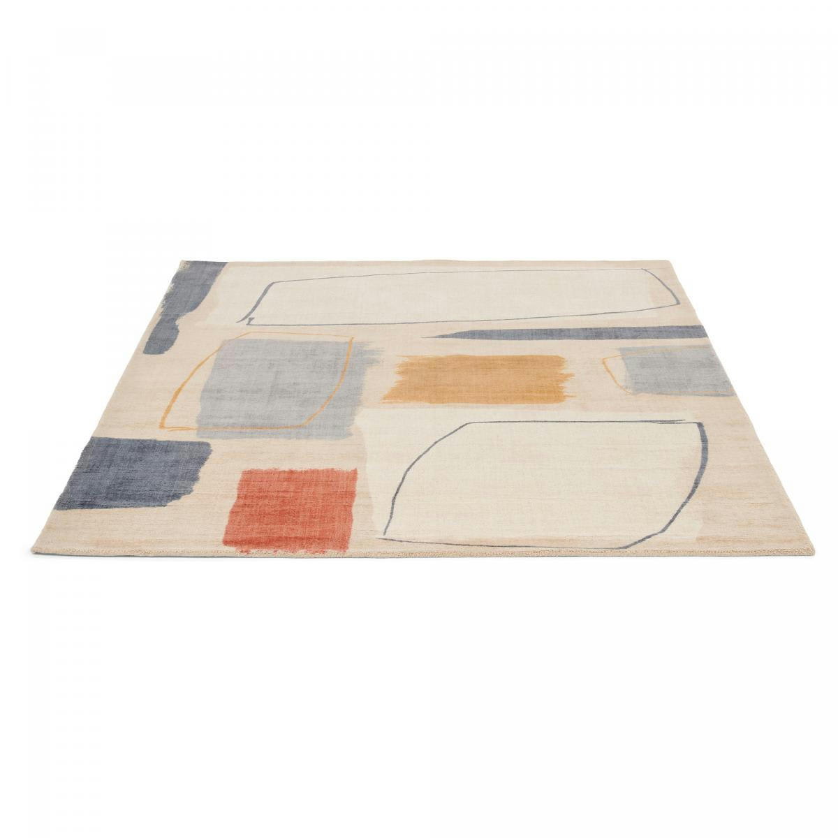 PAPYA - Tapis salon multicolore 120x180