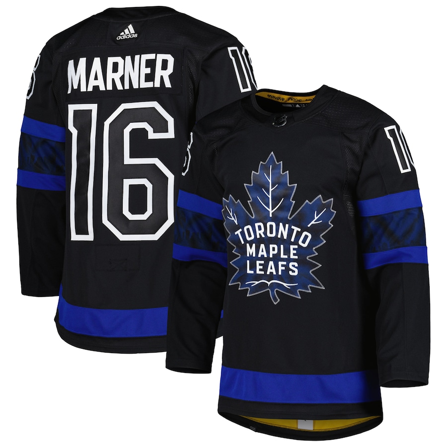 Mitch Marner Toronto Maple Leafs adidas Alternate Authentic Pro Player - Jersey - Black