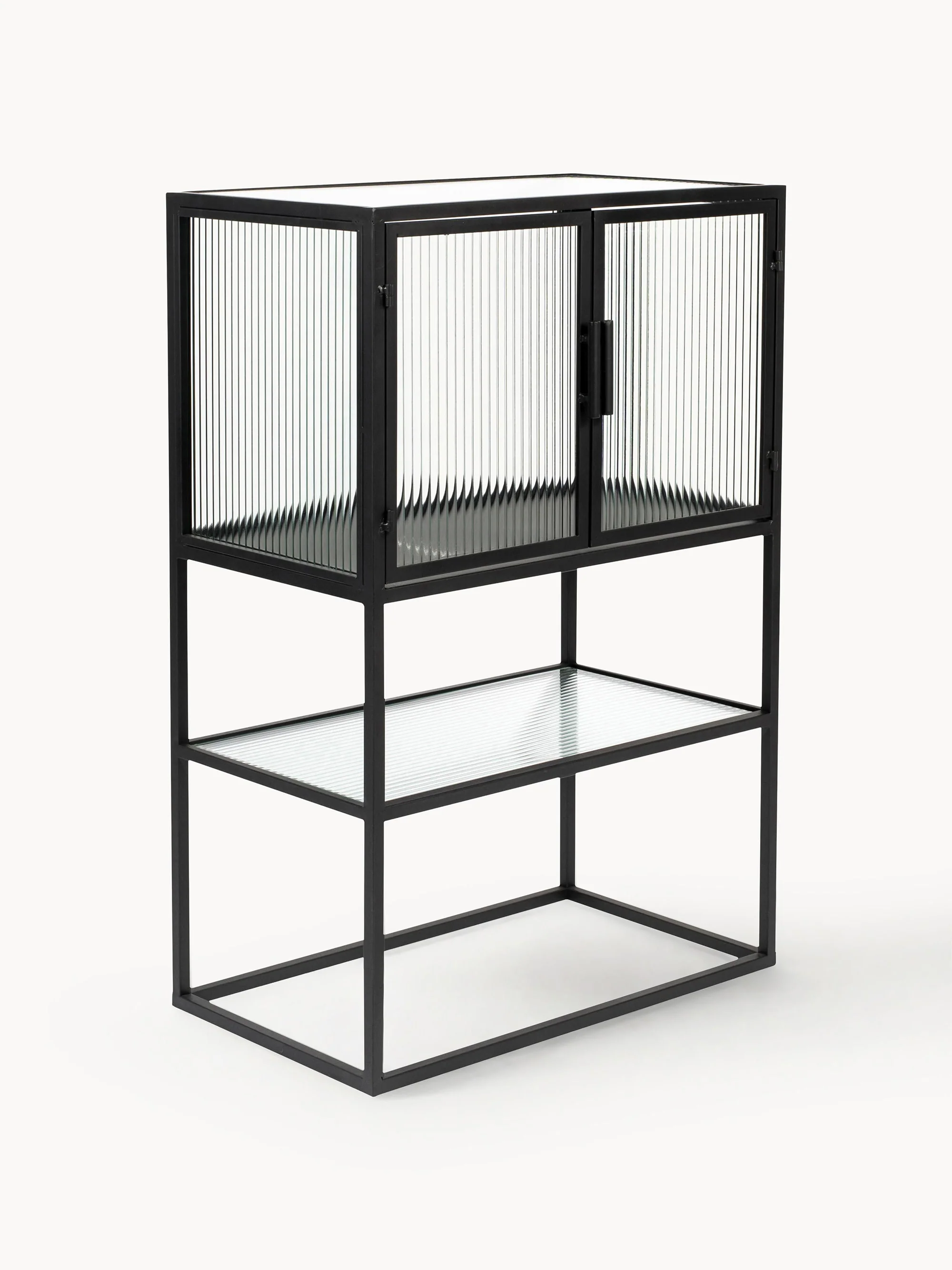 Highboard Boli mit Rillenglas