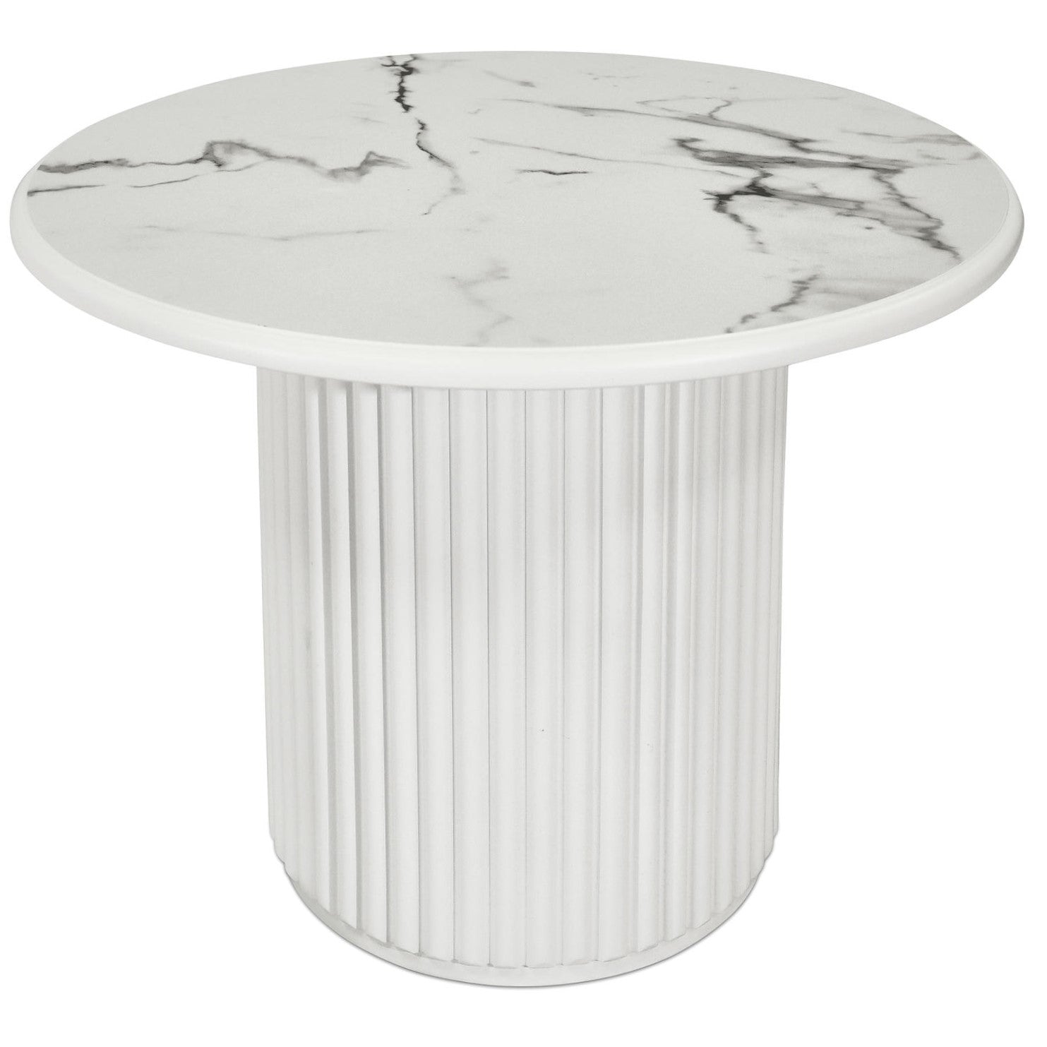 Furnhouse ronde salontafel Easy - Wit - Ø 60 cm