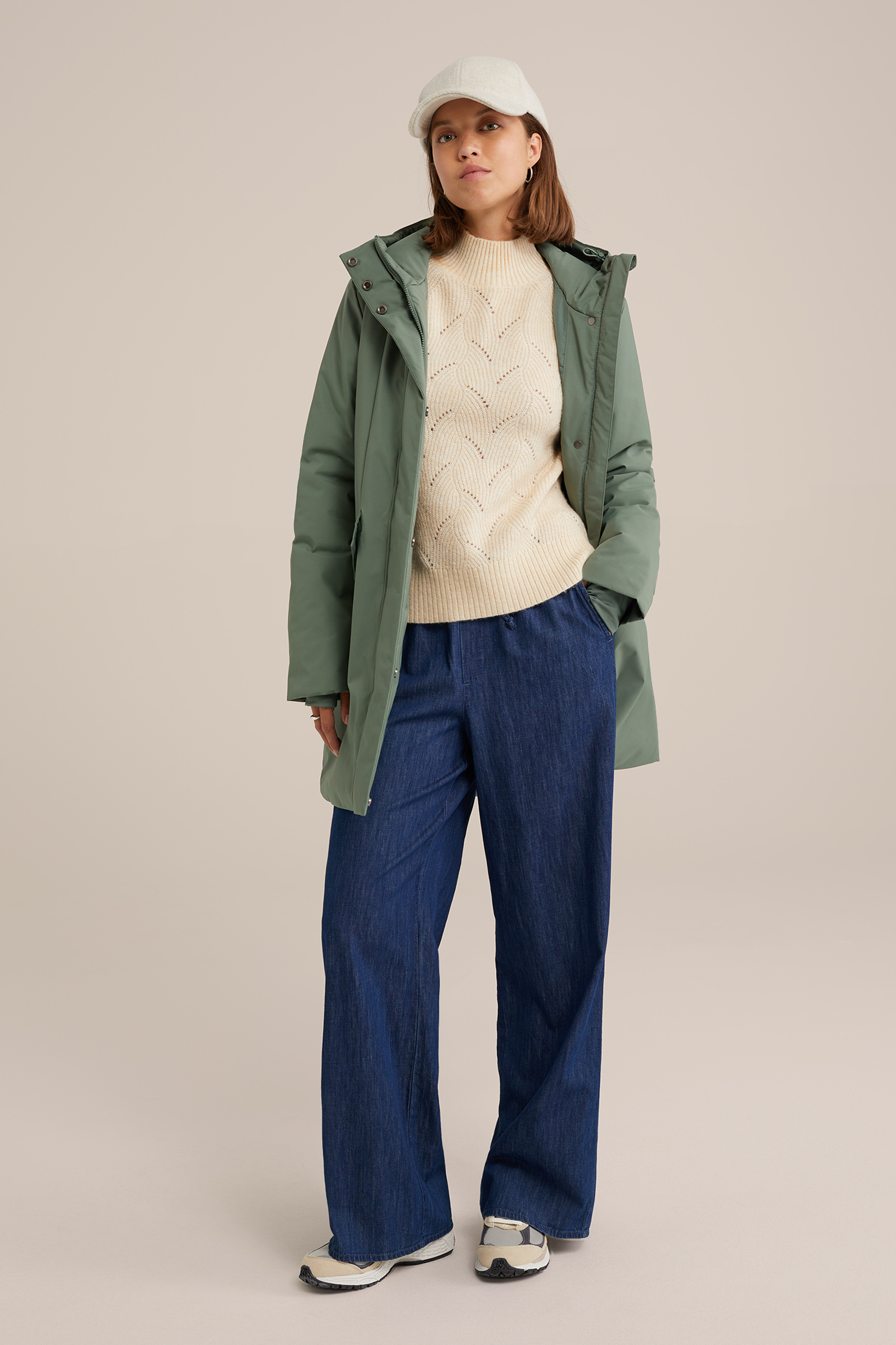 Dames gewatteerde parka