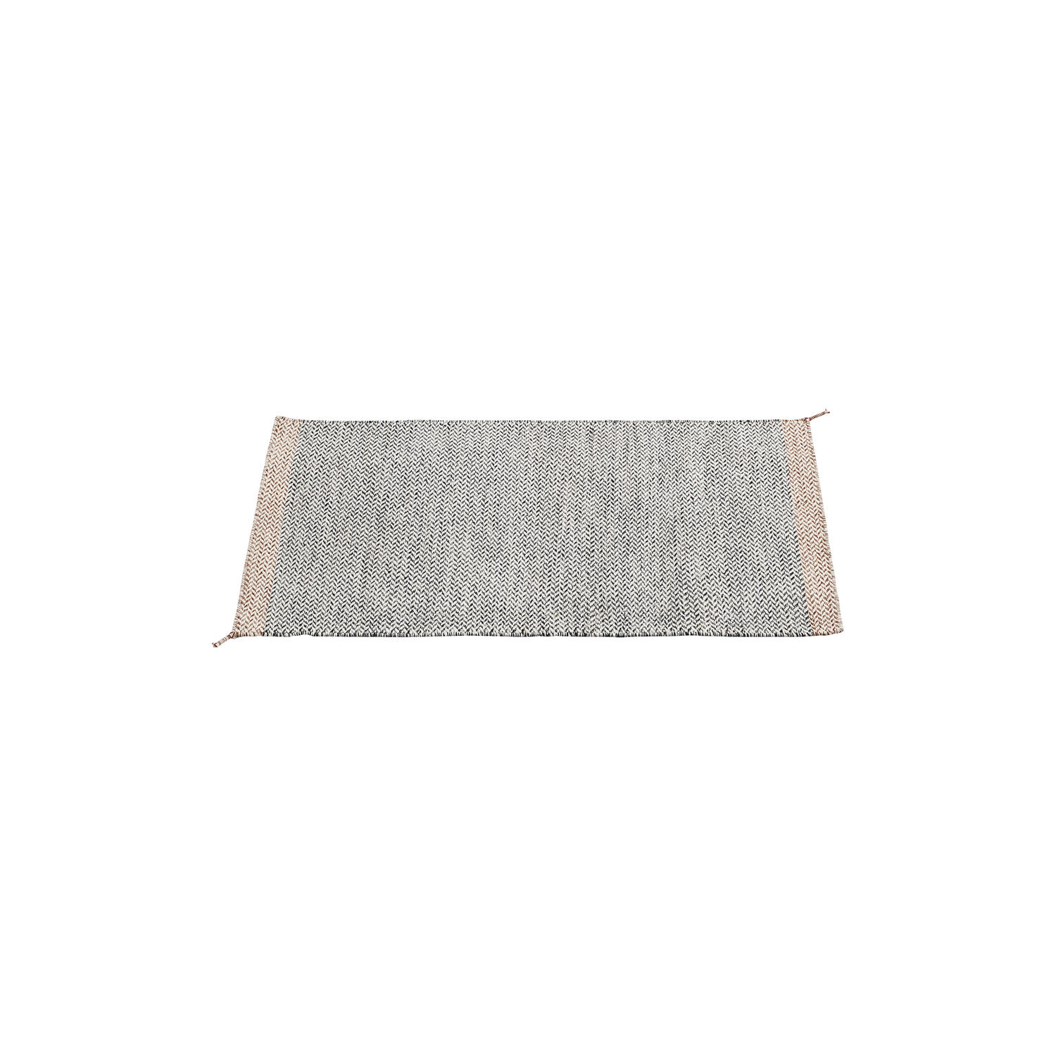 Ply Rug, black/white