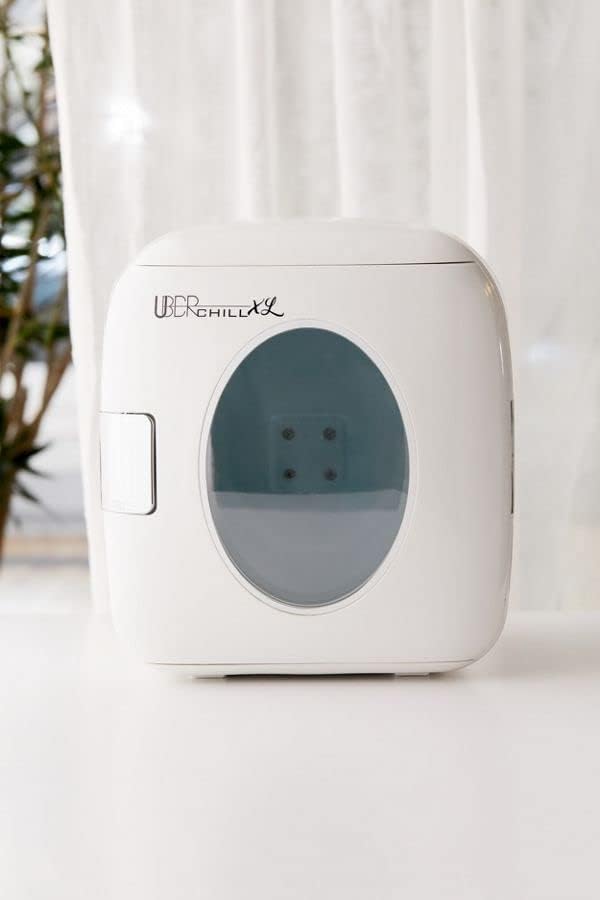 Uber Appliance UB-XL1 Uber Chill 12 Can Retro Personal Mini Fridge (White)