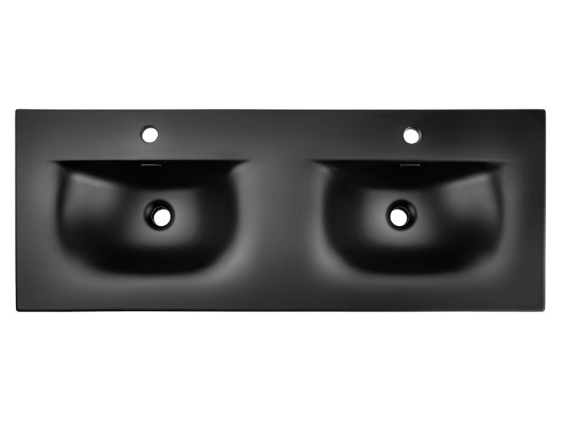 Umywalka Meblowa SKY 1 BLACK MATT 120D DP