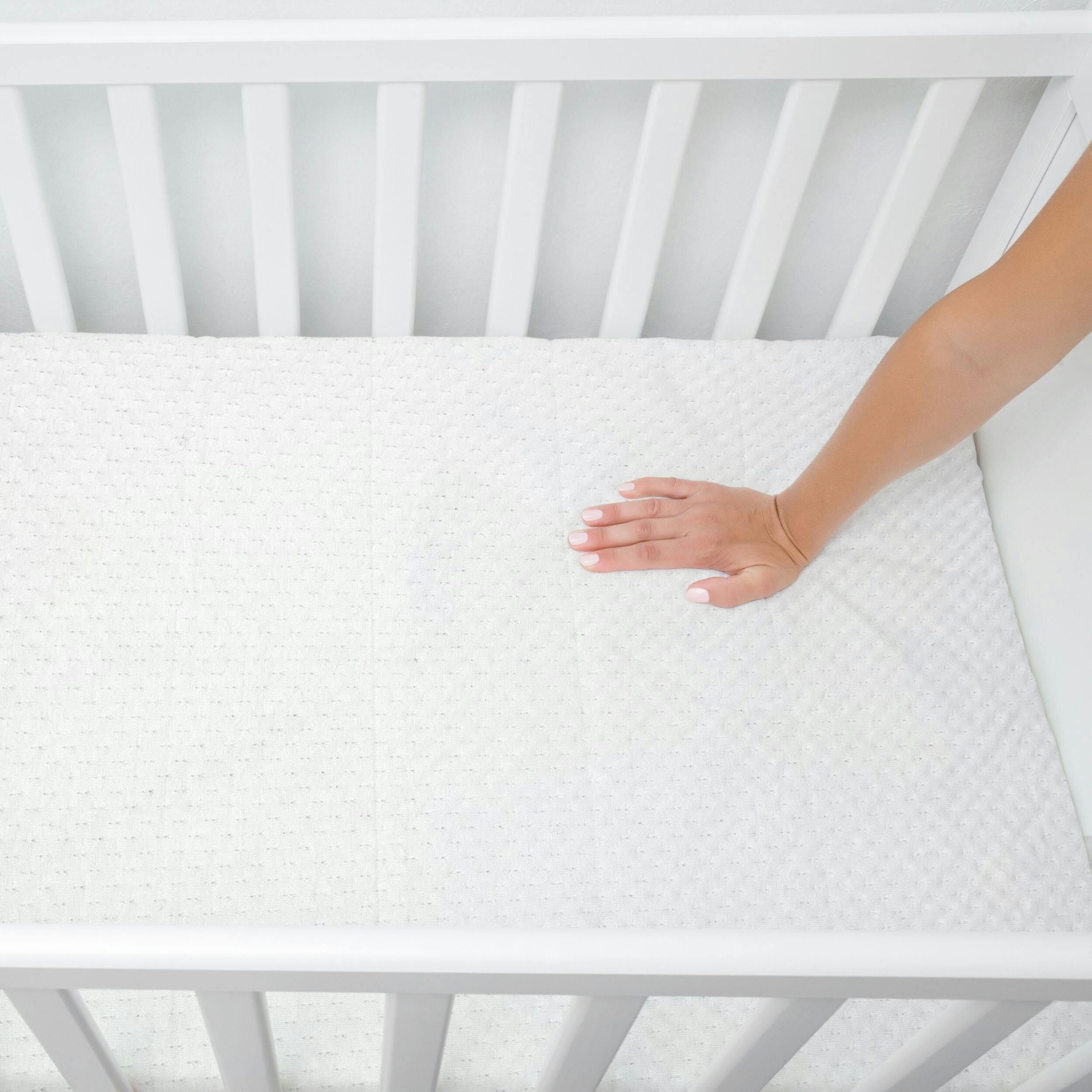 Kushies Light Waterproof Crib Mattress Cover