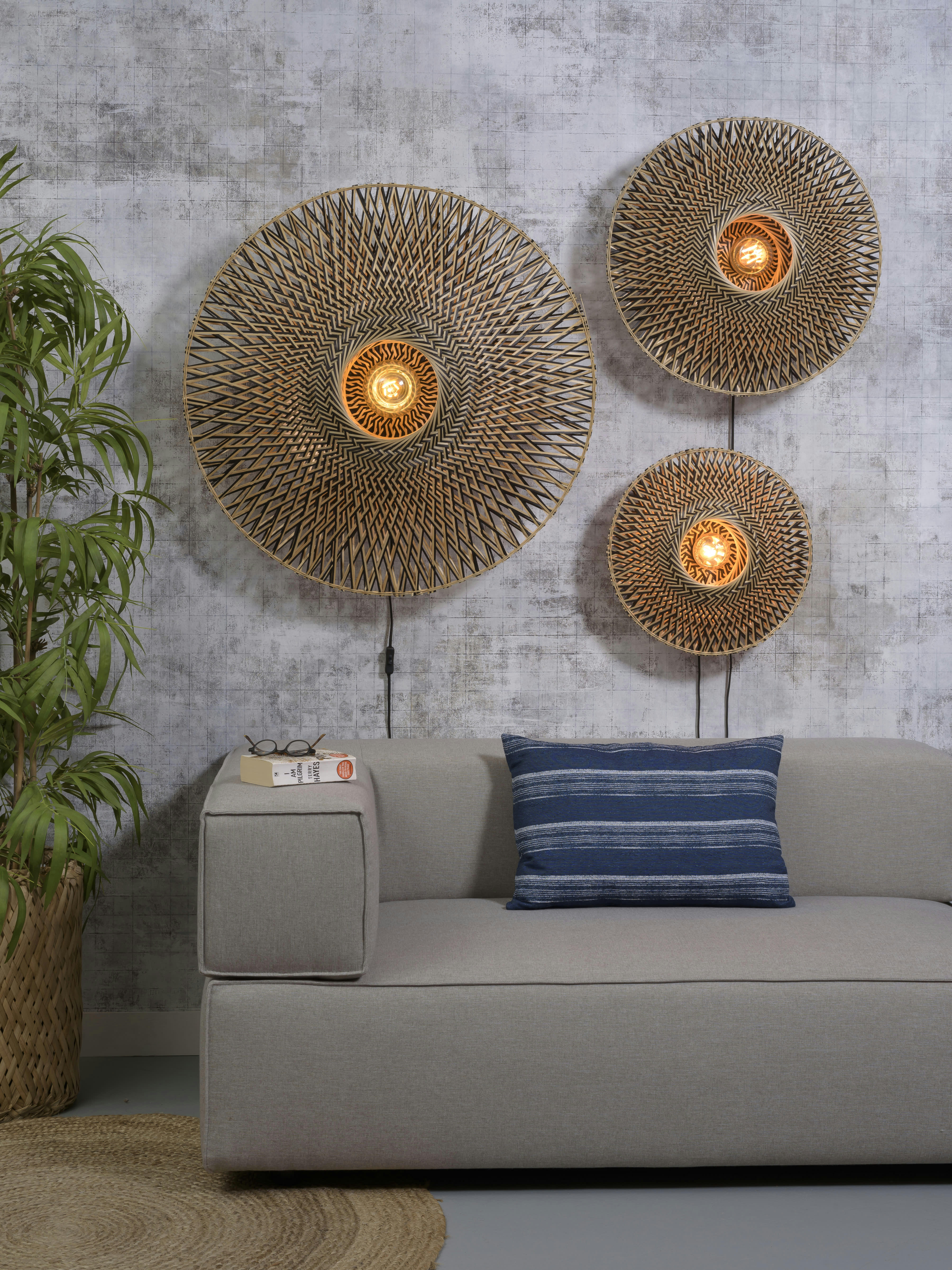 BALI - Applique murale en bambou D87