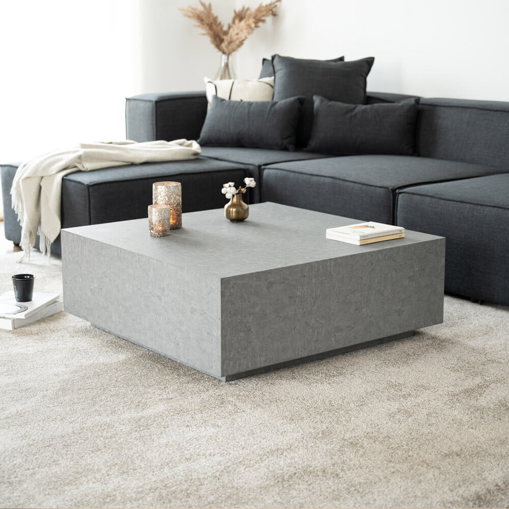 Home Deluxe Salontafel AMIRI Grijs XL