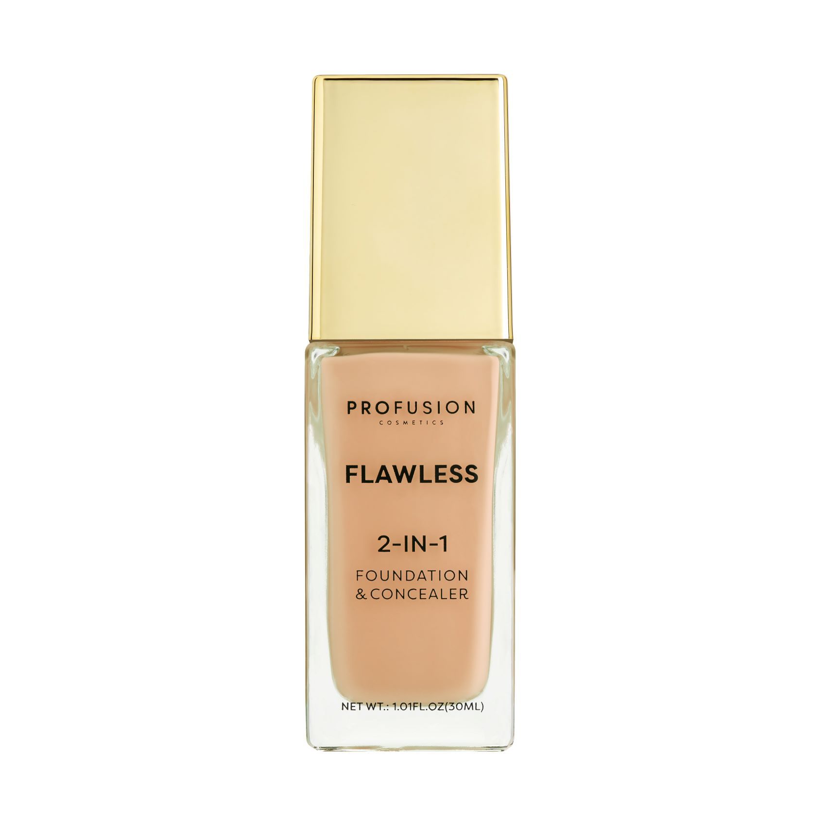 Profusion Cosmetics Flawless 2-in-1 Foundation & Concealer True Nude