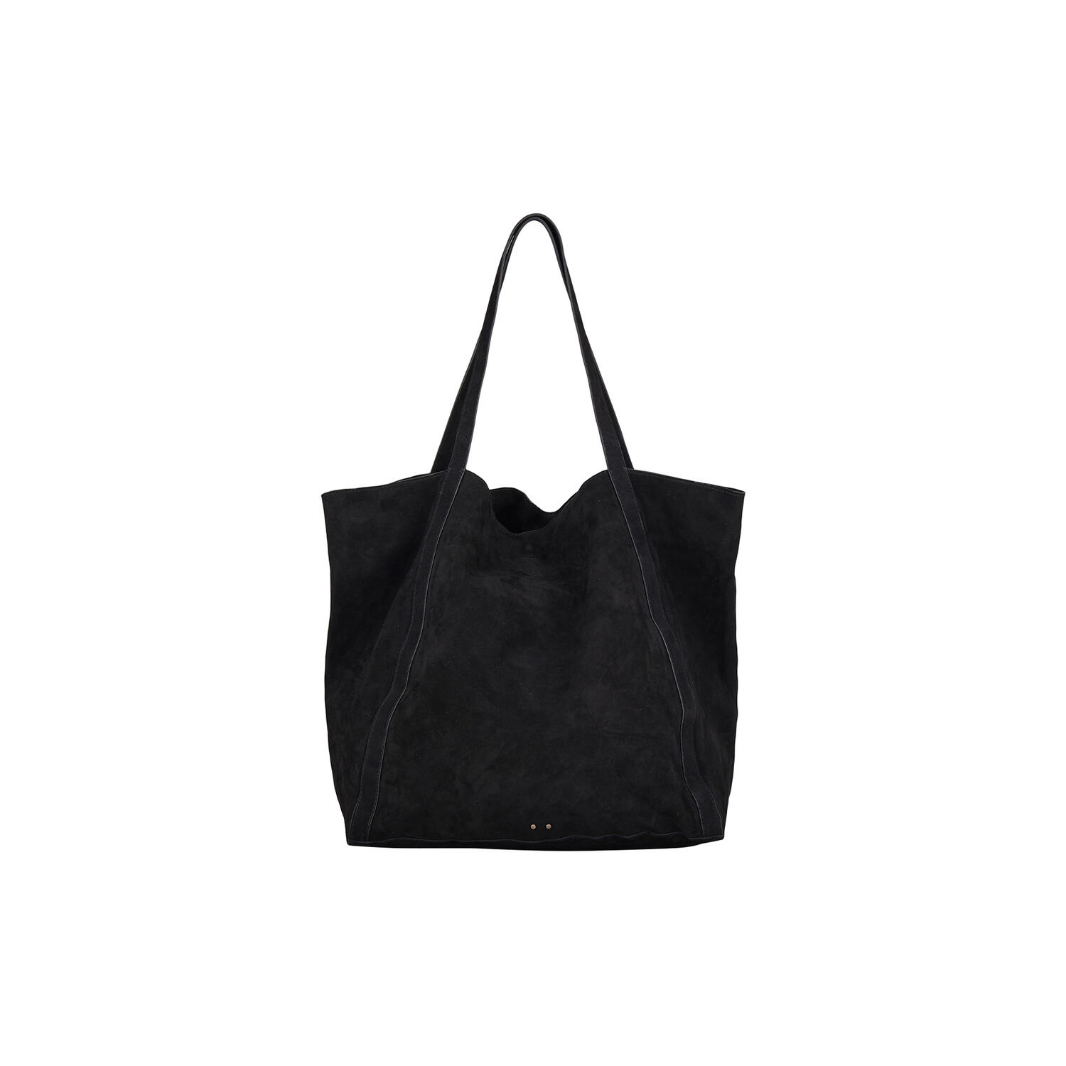 Suede Eden Bag, black