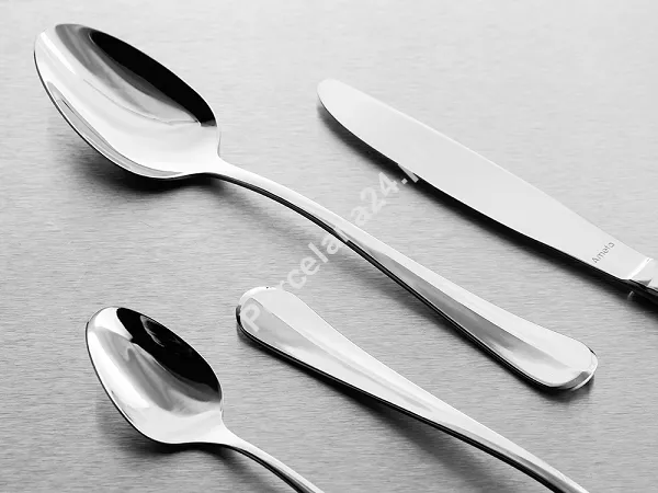 Komplet sztućców 24 cz. na 6 osób Amefa - BAGUETTE 8440 (p. białe)