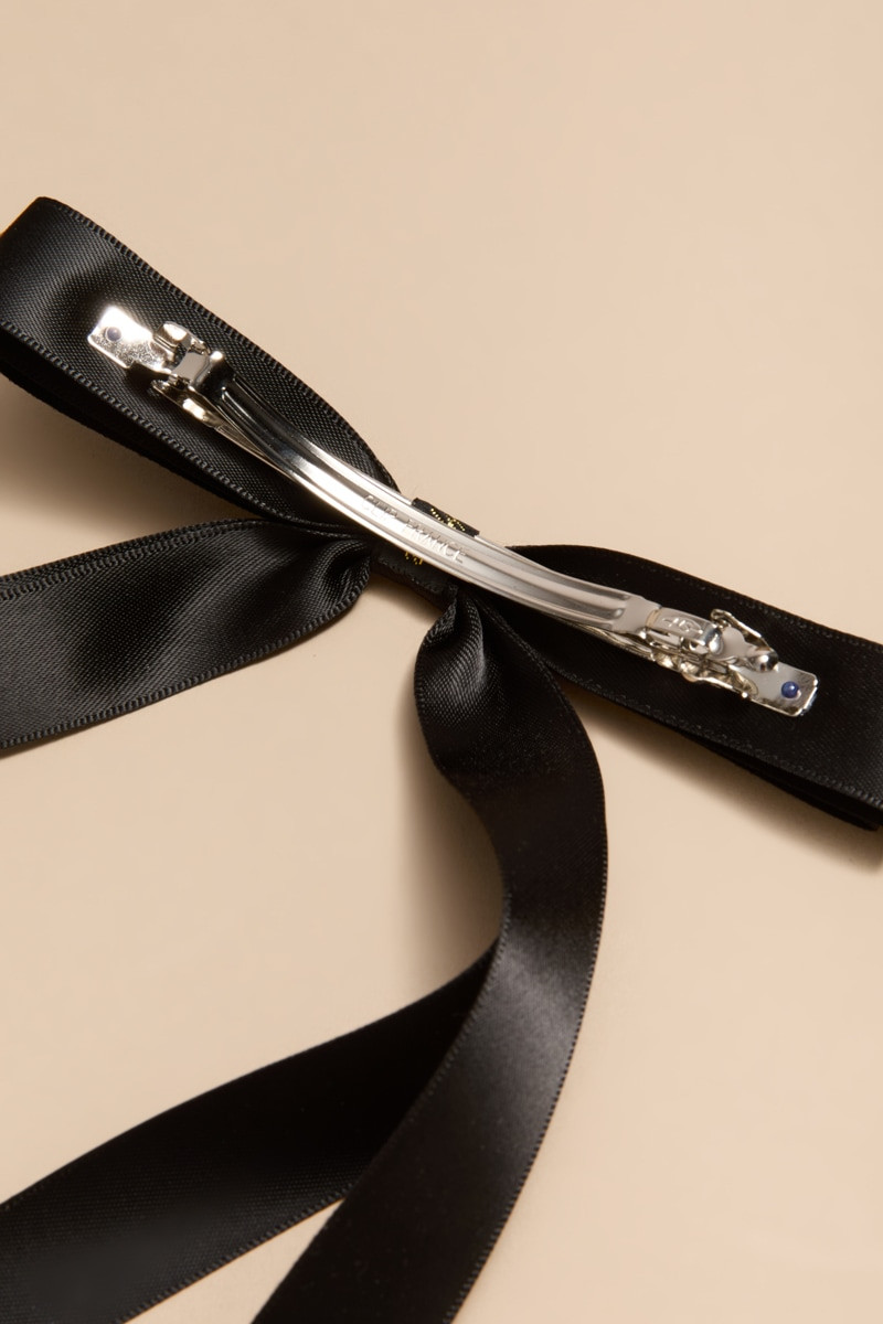 Amanda Double Bow Hair Barrette