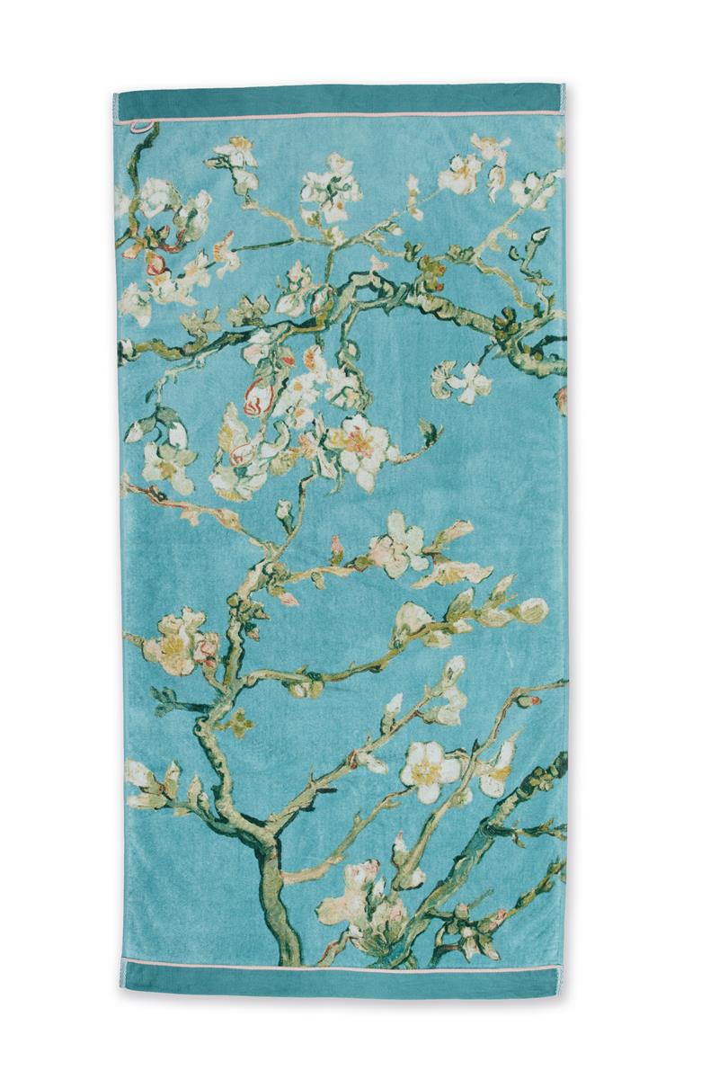 Beddinghouse x Van Gogh Museum Blossom - Douchelaken - 70x140 cm - Blauw