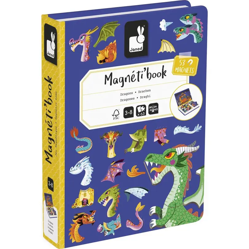 Spielset Magnetbuch Drachen