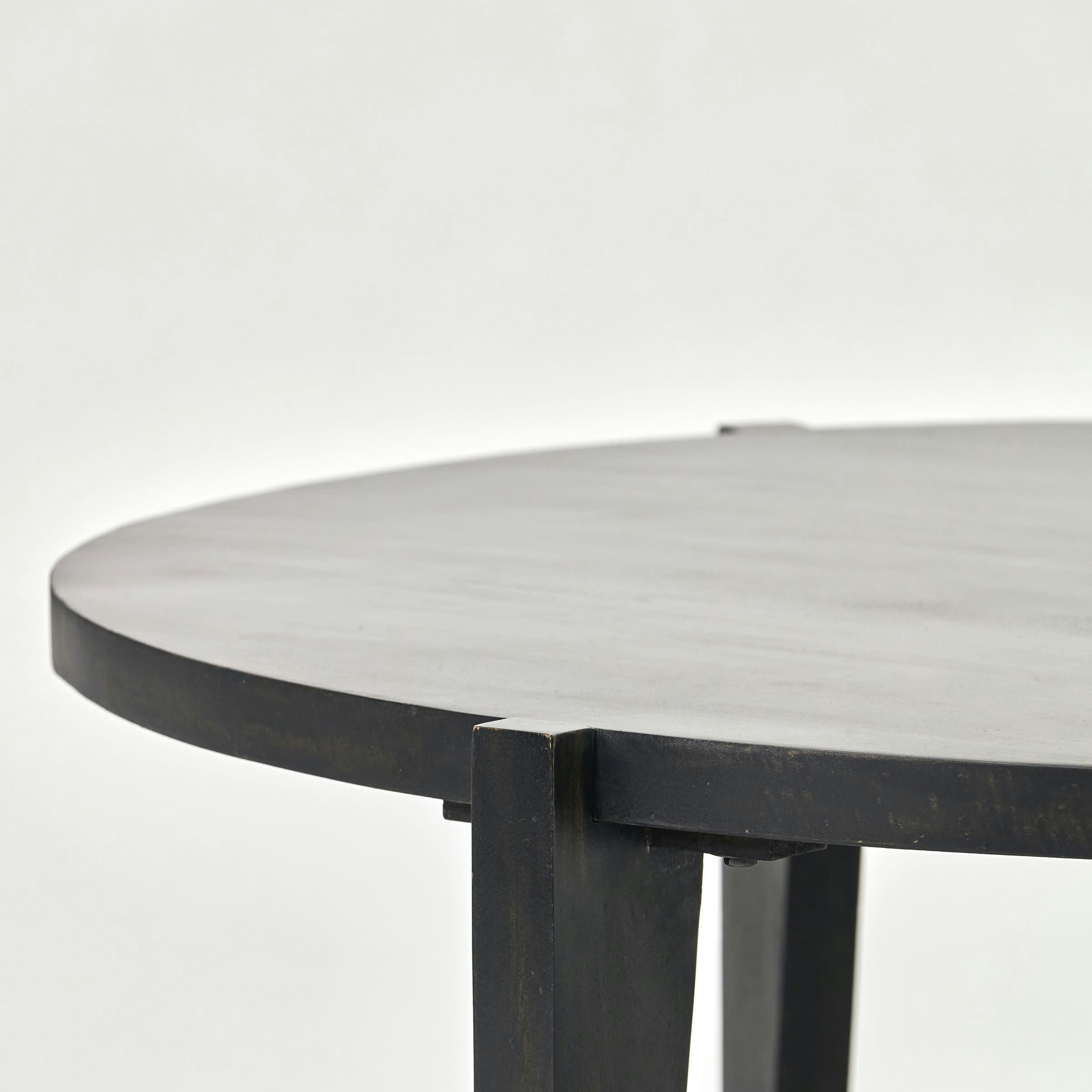 BALI - Grande table basse en bois noir
