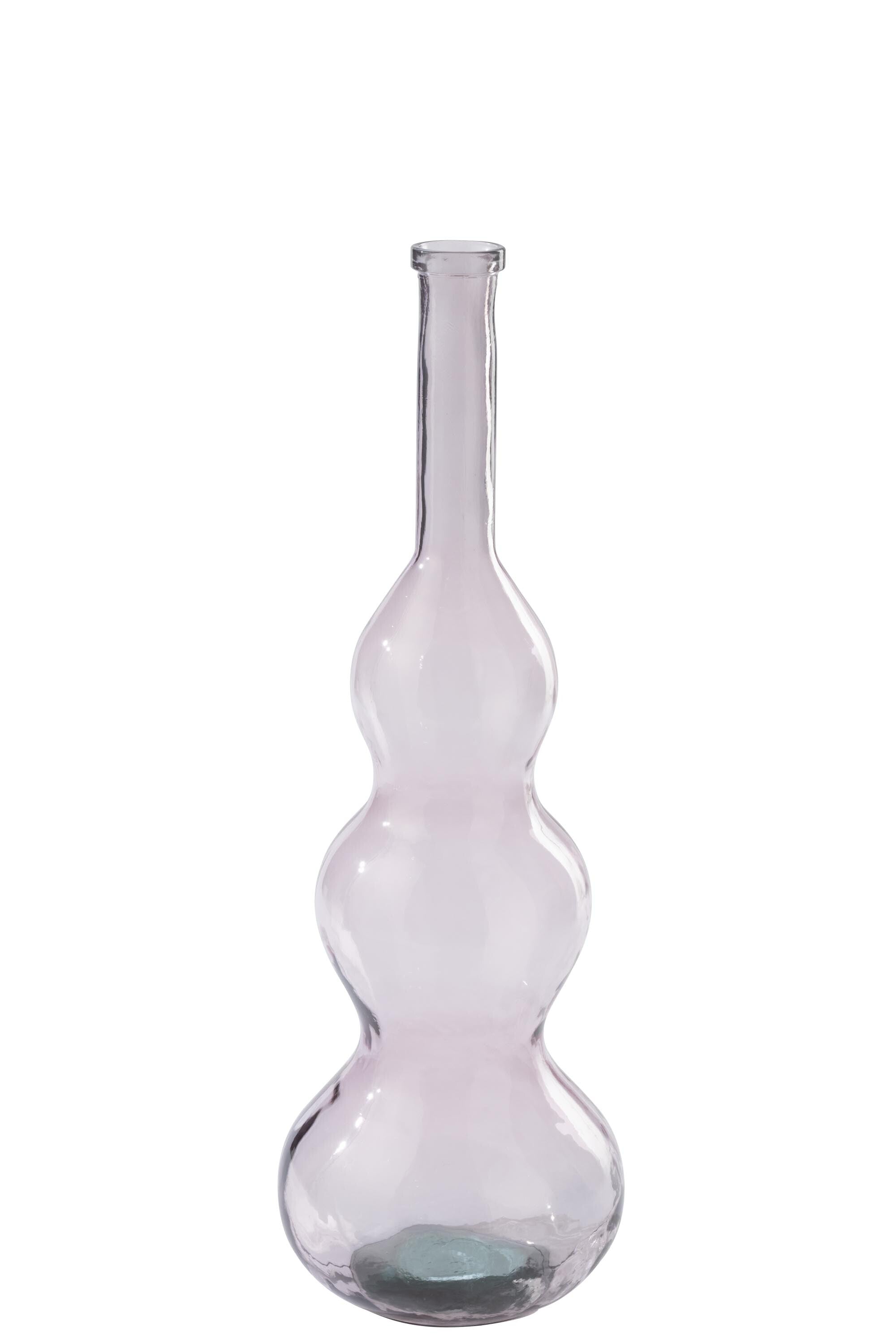 J-Line vloervaas - glas - lichtroze