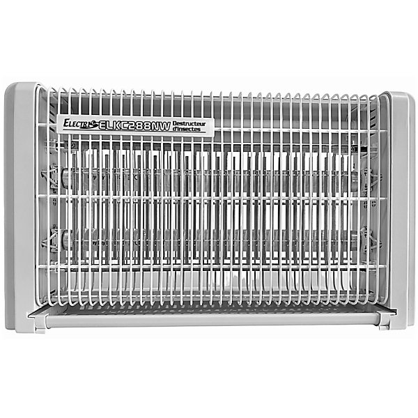 Destructeur d'insectes Electrique 20W Anti-Moustique 230V 30m2 Grille haute tension ELECTRIS