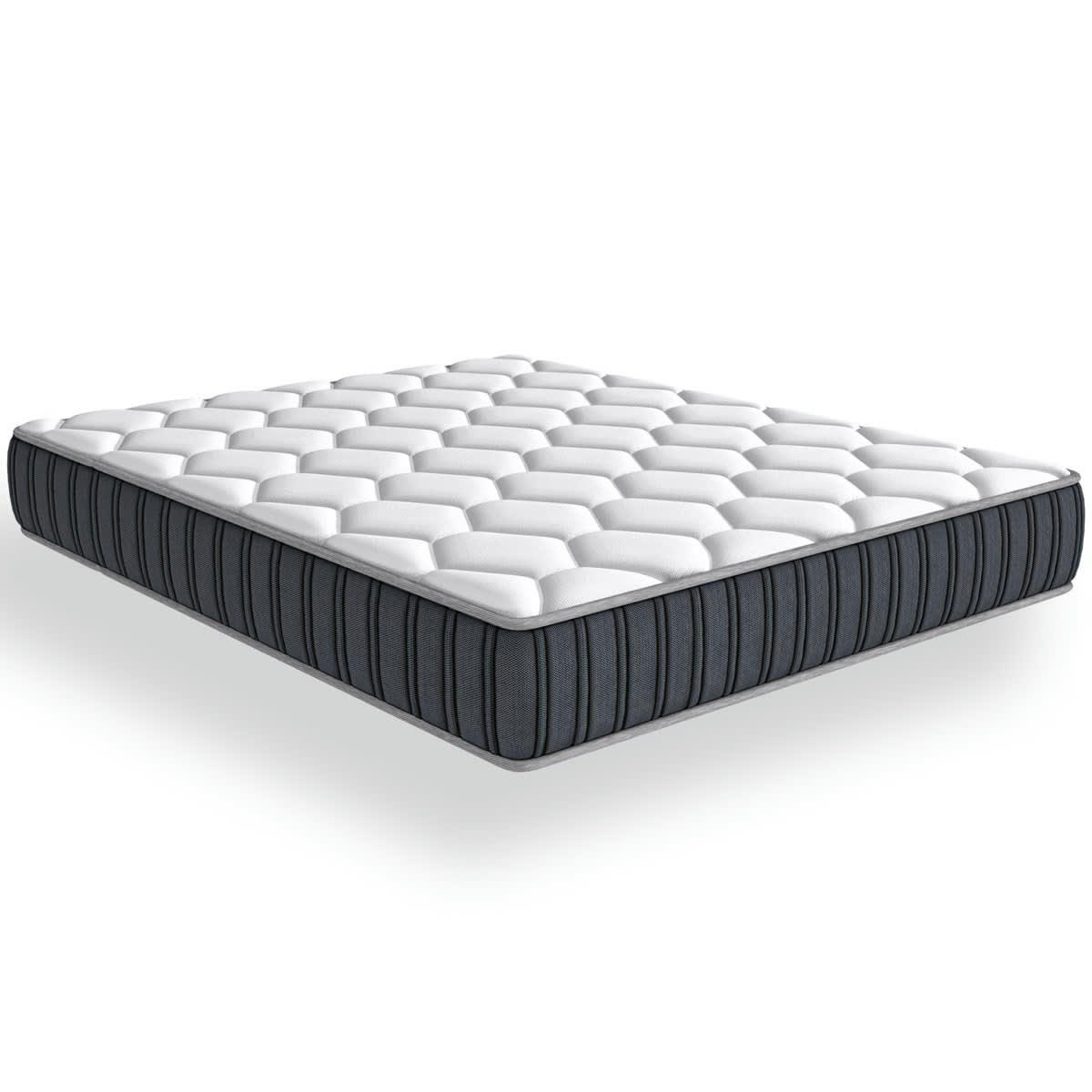 MEMO PRESTIGE - Matelas 180x200 Mémoire De Forme - Mousse Ergo, Haute résistance 35kg