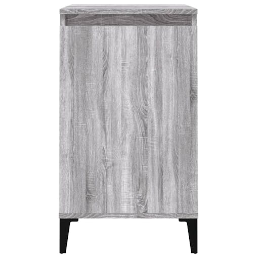 NNEVL Bedside Cabinets 2 pcs Grey Sonoma 40x35x70 cm Engineered Wood