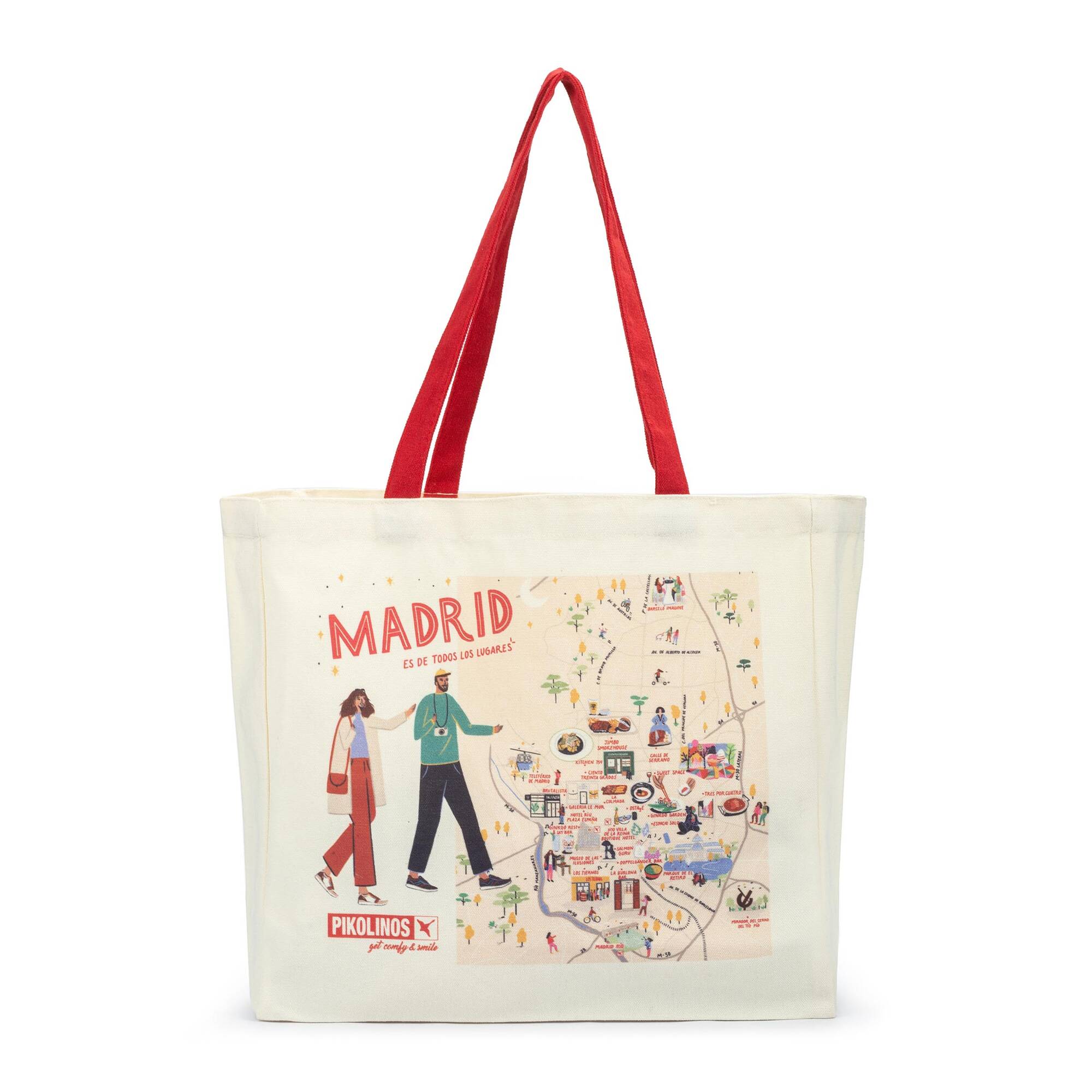 SMILING - Bolsa de algodón orgánico #SmilingCities