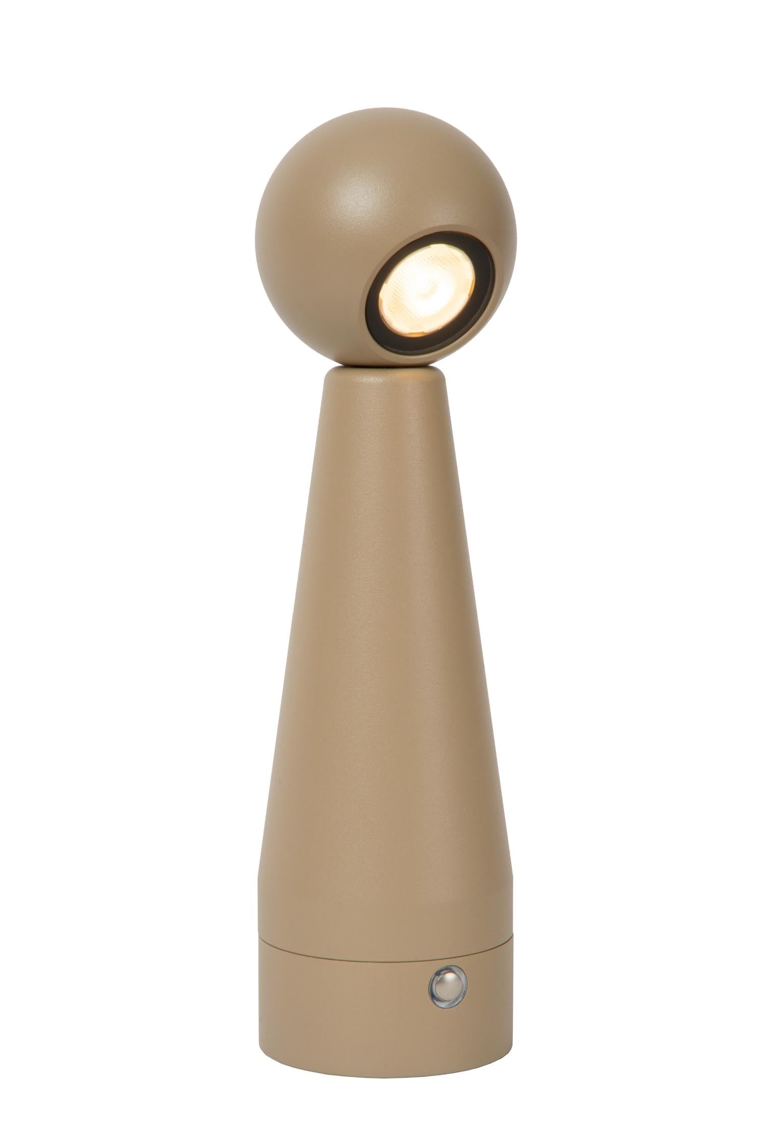 Lucide IPSOS Tafellamp - Taupe