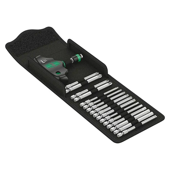 BITSSET WERA KRAFTFORM 17 DELER KOMPAKT 400