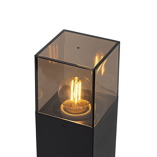 Lampe sur pied extérieur denmark - 1 lumière - L 8.3 cm - Noir - Moderne - éclairage extérieur