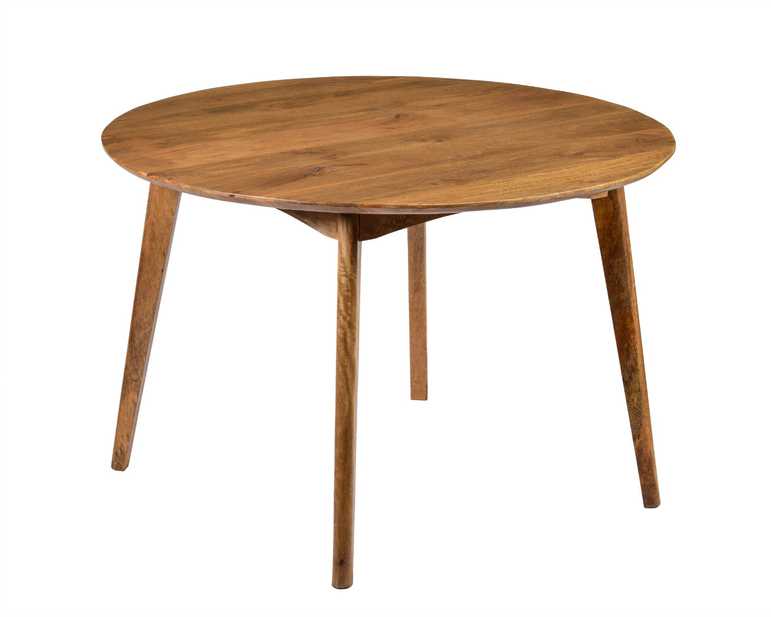 Livingfurn eetkamertafel Elias Round - 120cm - mangohout