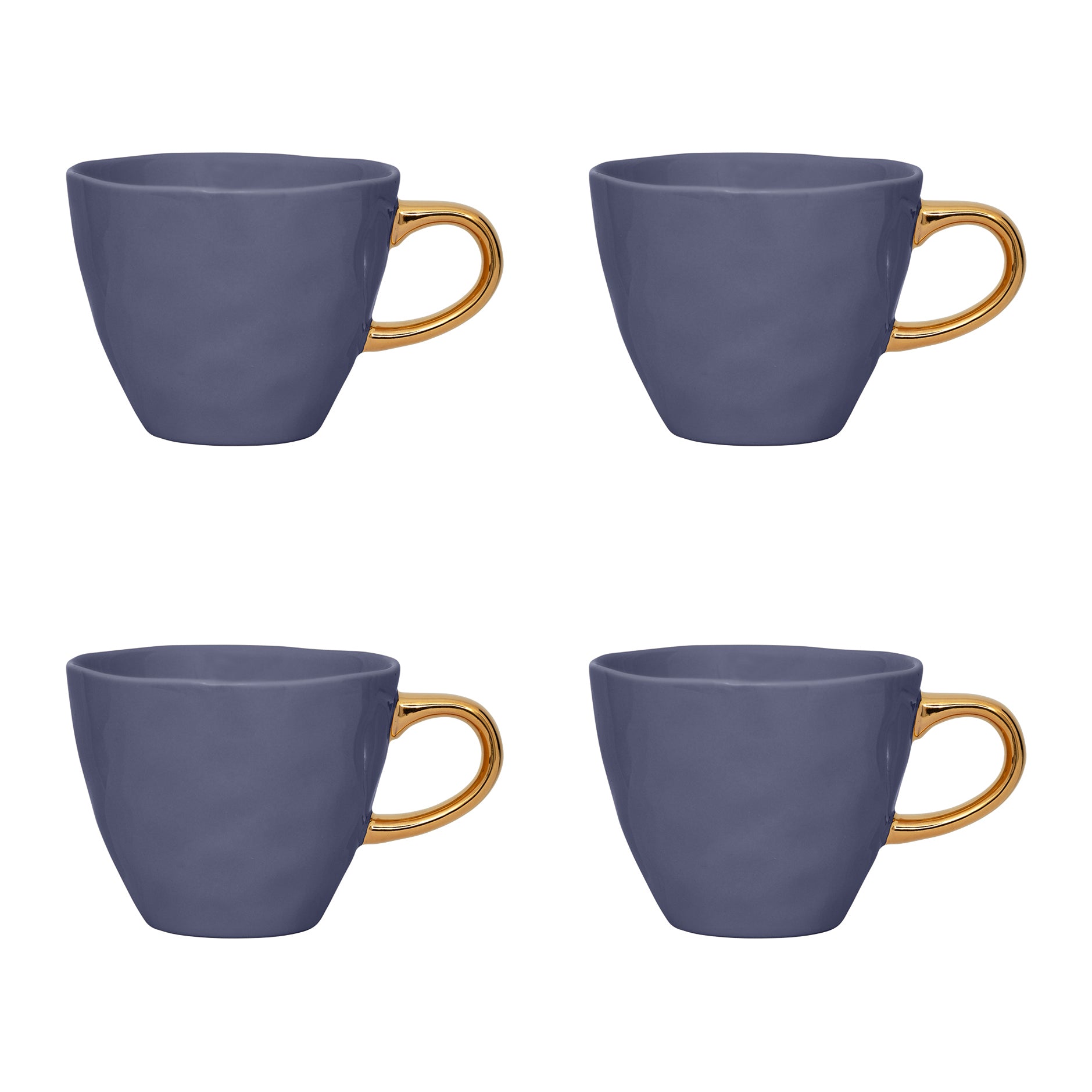 Urban Nature Culture Good Morning Koffiekop - Purple Blue - 4 st.