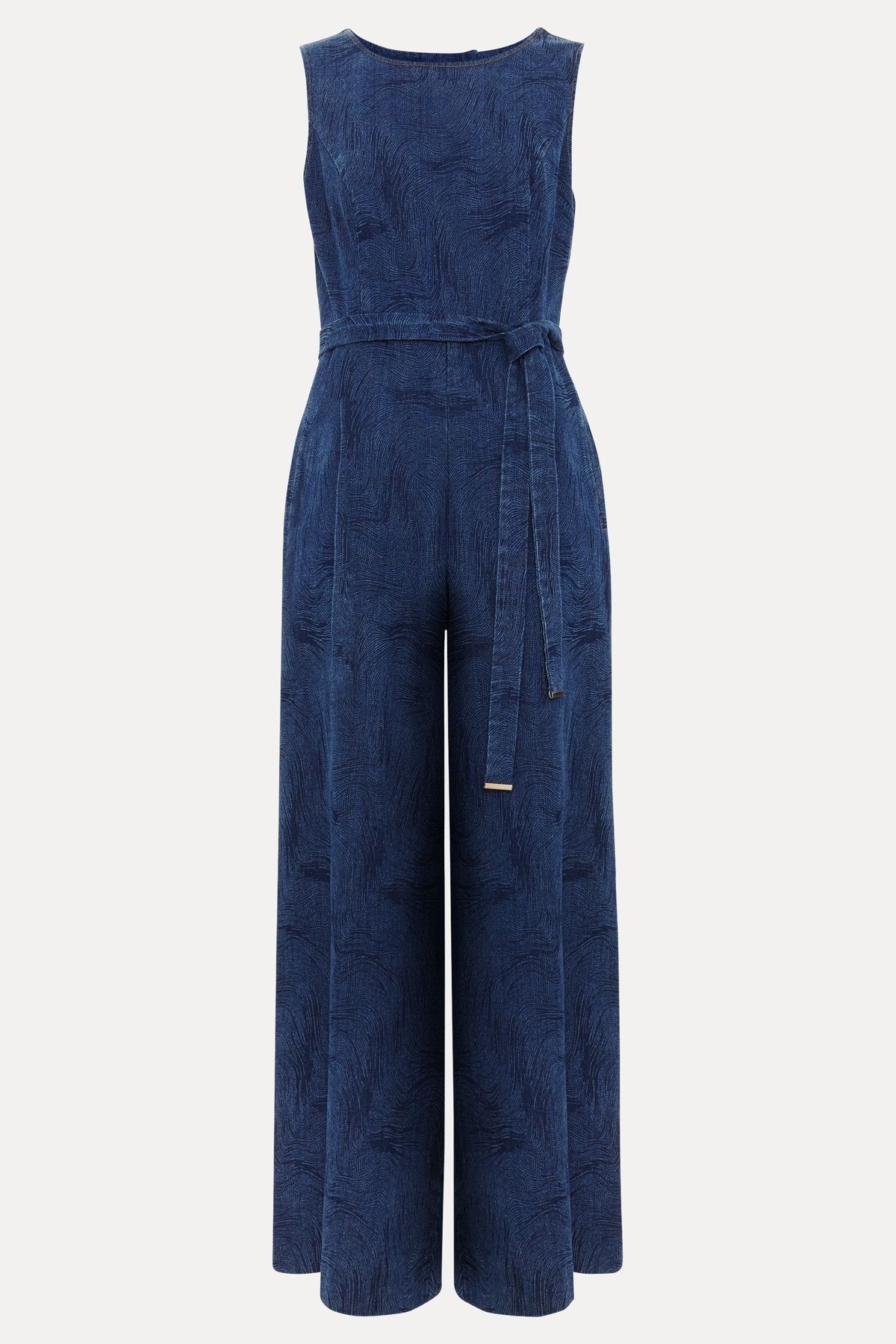 Phase Eight Marta Sleeveless Denim Jumpsuit