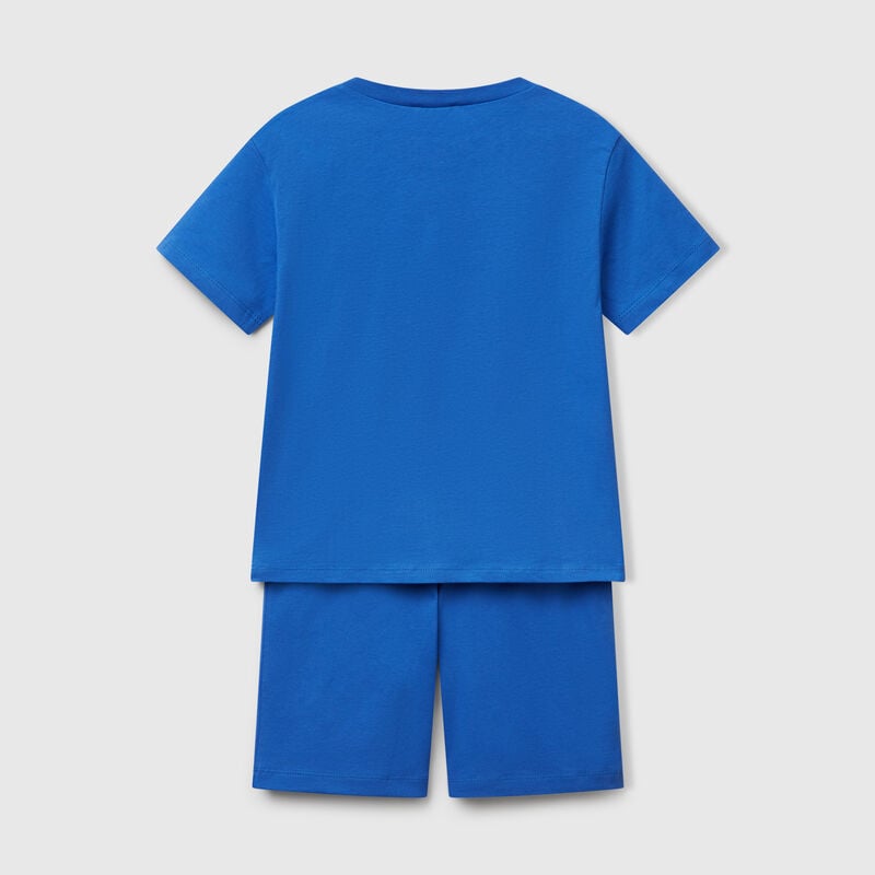 Pyjamas in 100% cotton with logo