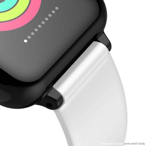 SOGA Smart Sport Watch Compatible Wristband Replacement Bracelet Strap White