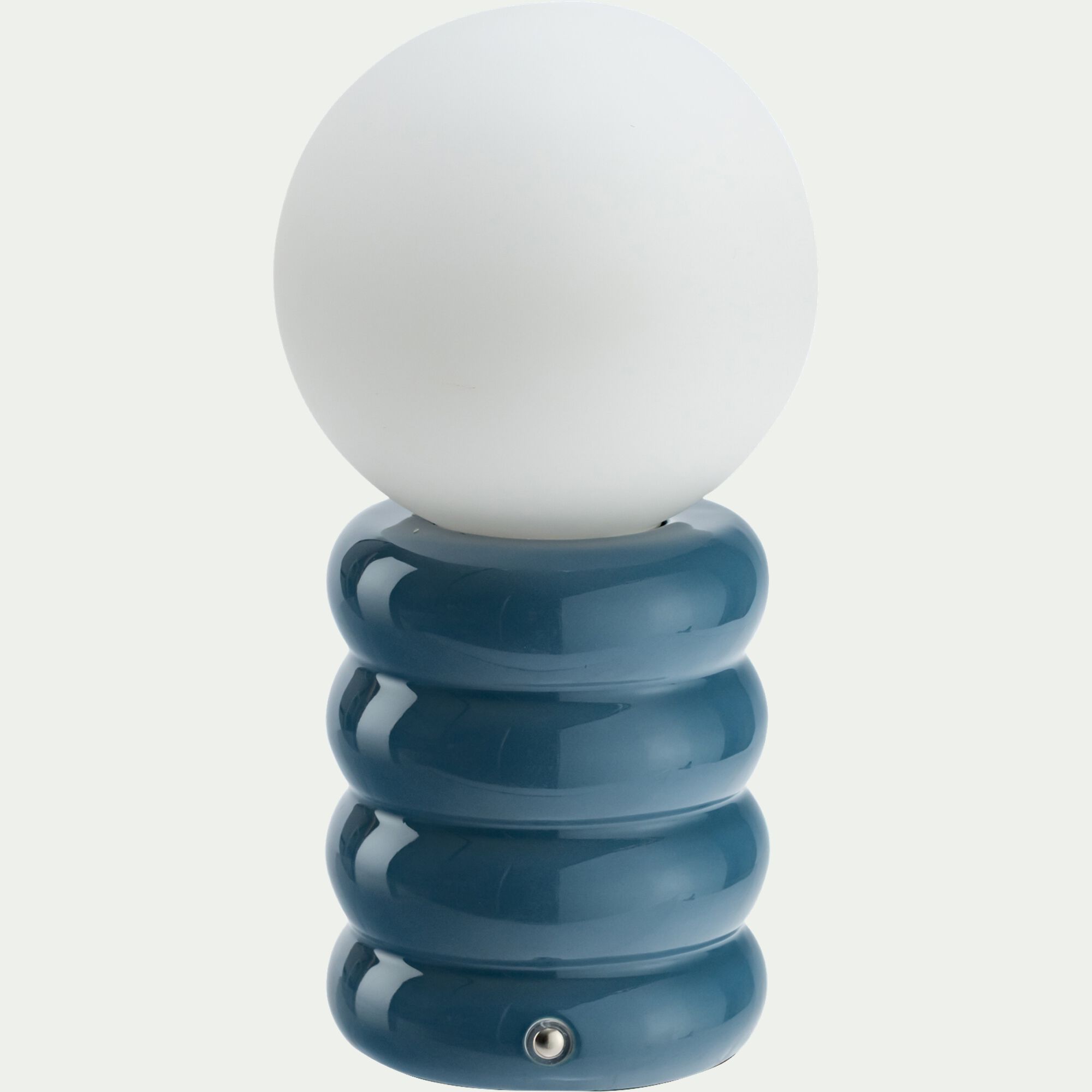 URANIA - Lampe à poser en céramique - bleu