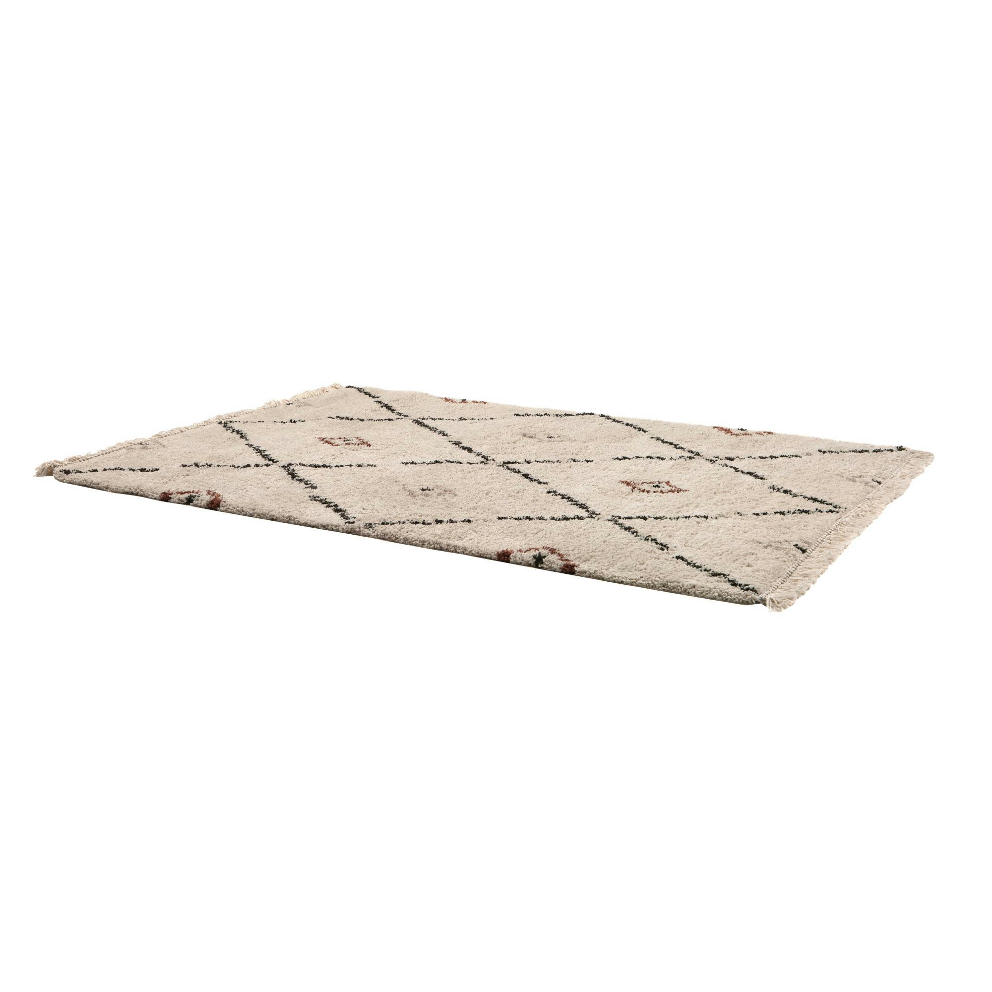 ELIAS - Tapis  en polypropylene naturel 200 x 290